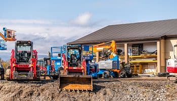 Rental heavy equipment