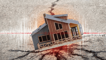 Image illustrating of an earthquake proof building