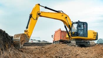 Backhoe Digging Deeper