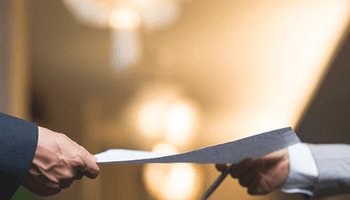 Contractor issuing a backcharge notice.