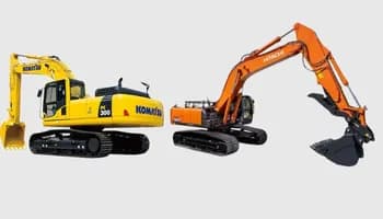 Komatsu PC300-8 vs. Hitachi ZX350LC-5: Which is best?