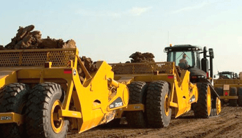 John Deere Earth Scrapers