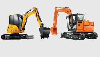 JCB 8035ZTS vs. Hitachi ZX85USB-5: Which is best?