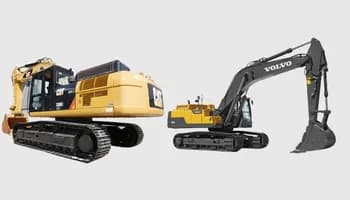 Caterpillar 336D2L vs. Volvo EC350DL: Which is best?