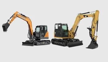 Case CX80C vs. Caterpillar 308E2 CR: Which is best?