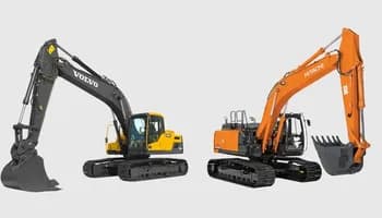 Volvo EC220DL vs. Hitachi ZX210LC-5: Which is best?