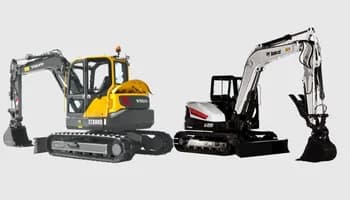 Volvo ECR88D vs. Bobcat E85: Which is best?