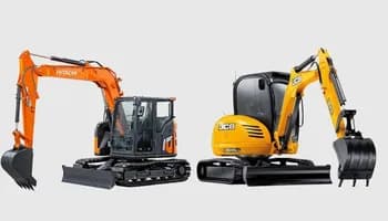 JCB 8045ZTS vs. Hitachi ZX75US-6: Which is best?