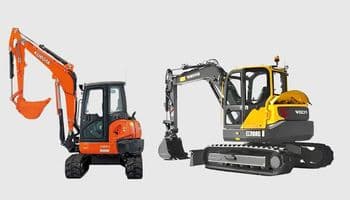 Volvo ECR88D vs. Kubota U55-4: Which is best?